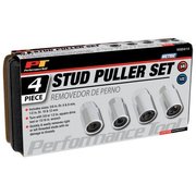 Performance Tool 4-Pc Metric Stud Puller Set Extractor Kit-S, W89414 W89414